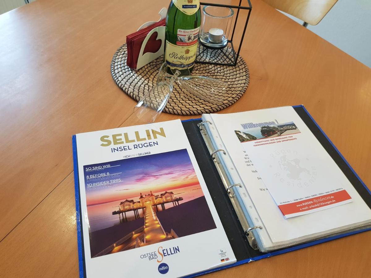 " Residenz Seeblick" Studio 27 Mit Seitlichem Ostseeblick Sellin  Екстериор снимка