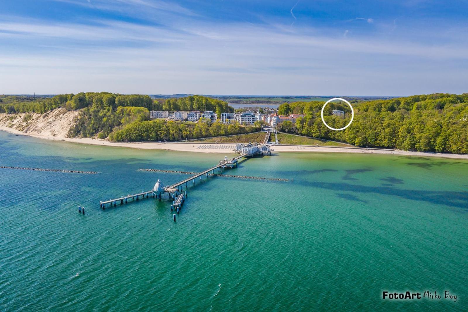 " Residenz Seeblick" Studio 27 Mit Seitlichem Ostseeblick Sellin  Екстериор снимка